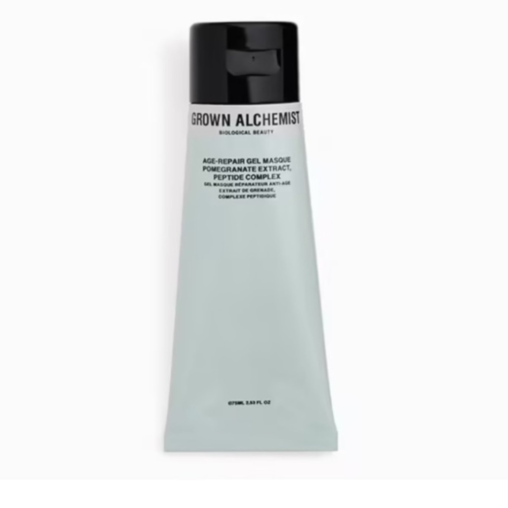 Grown Alchemist Age-Repair Gel Masque, pomegranate extract, peptide complex
NIB